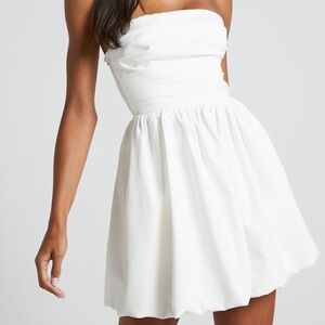 Showpo Shaima Mini Dress in White